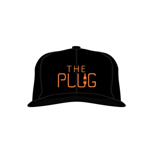 The Plug Panel Hat (Black)