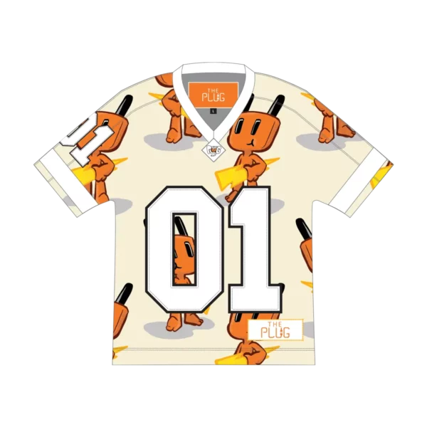 Beige Plug Baller Jersey