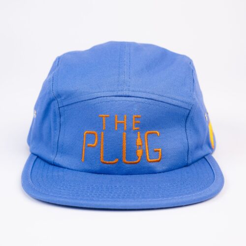 The Plug Face Cap - Blue